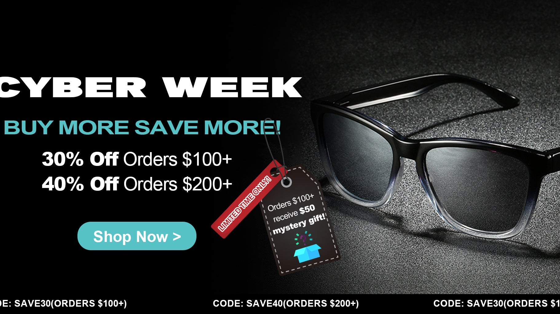 Get Ready for Cyber Week at Gentseyewear: Buy More, Save More!