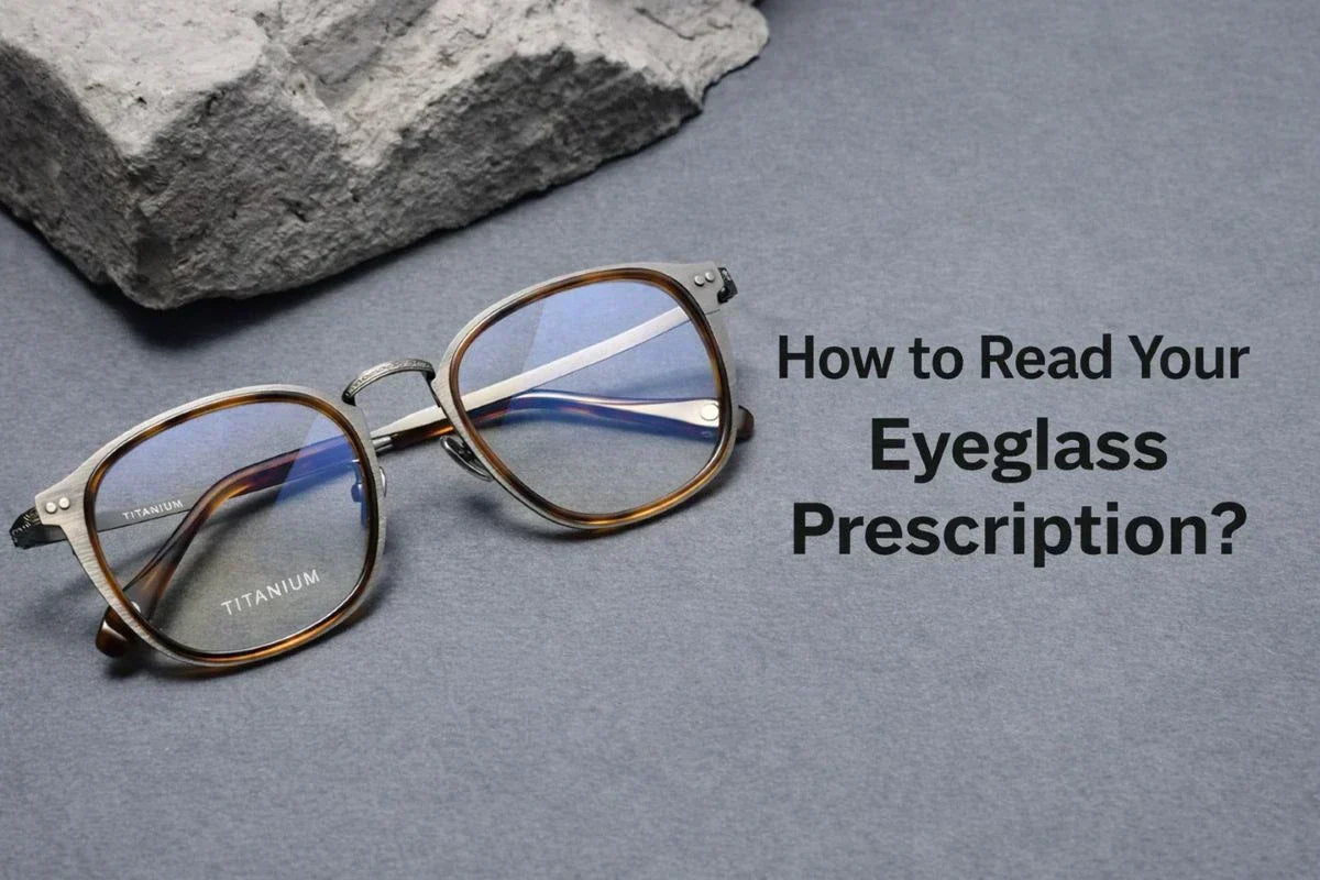 How to Read Your Eyeglass Prescription?