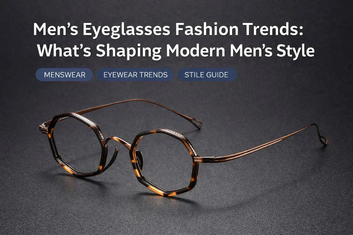 Men’s Eyeglasses Fashion Trends: What’s Shaping Modern Men’s Style