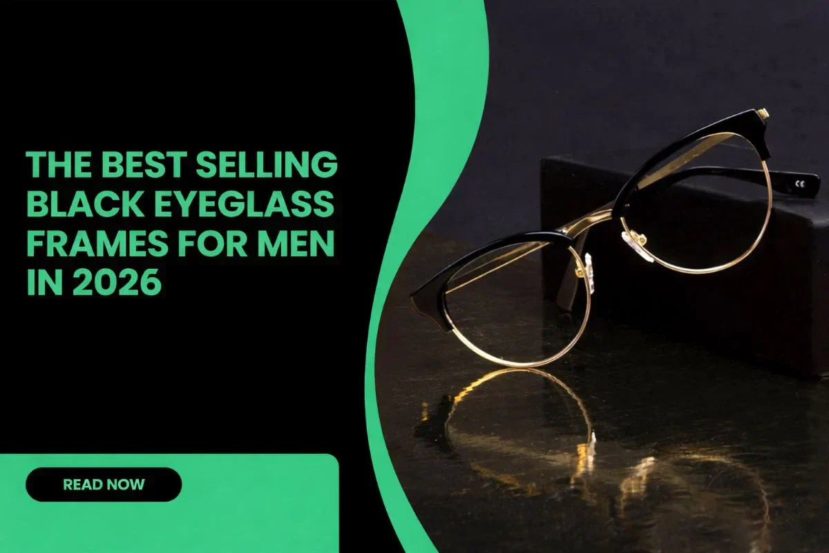The Best Selling Black Eyeglass Frames For Men In 2026 | GentsEyewear ...